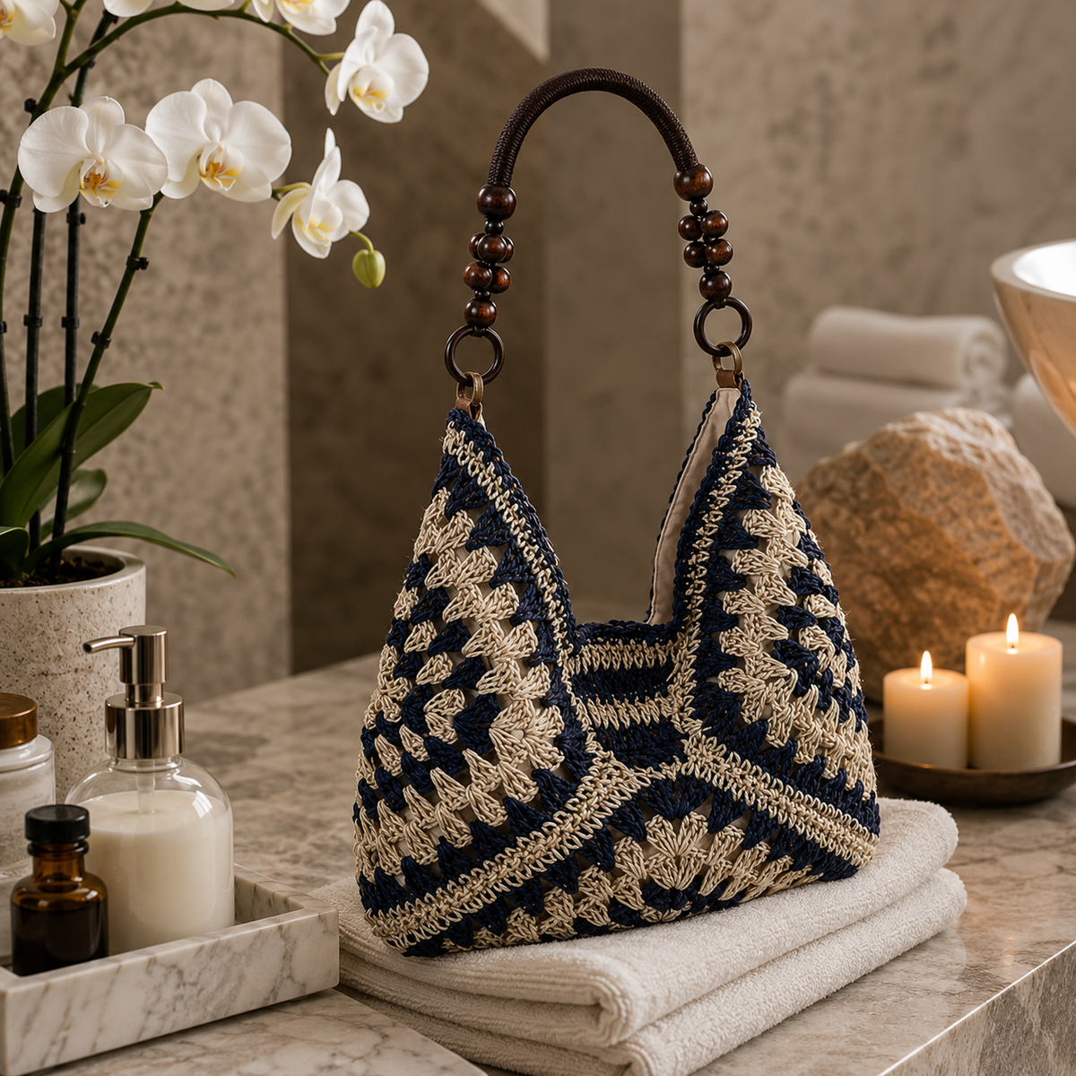 Colette Azure Handbag
