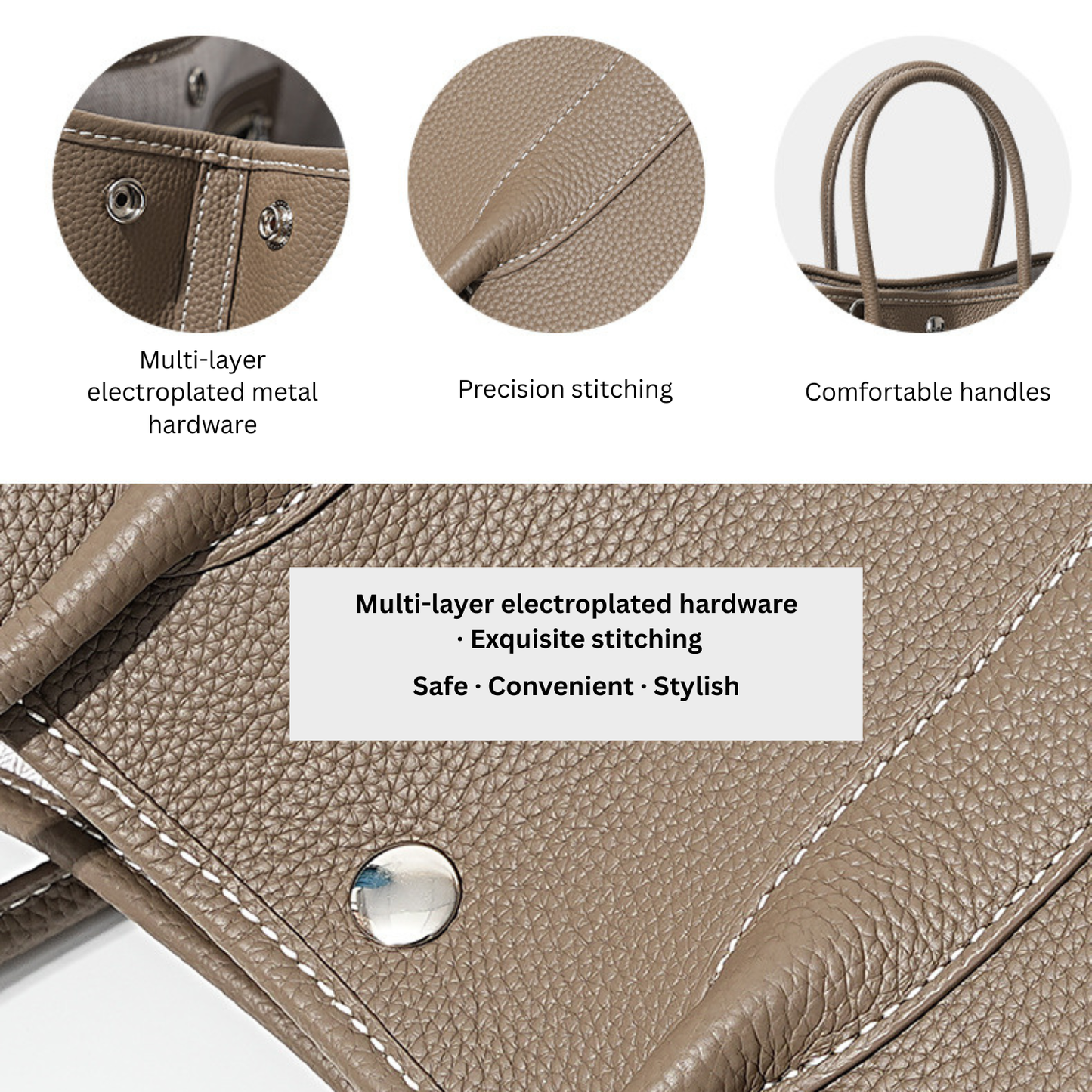 Élégance Noire Handbag