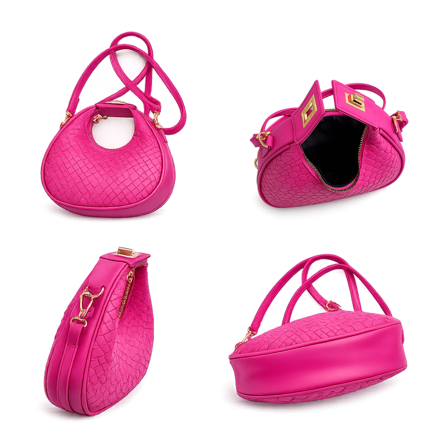 Velours Signature Handbag