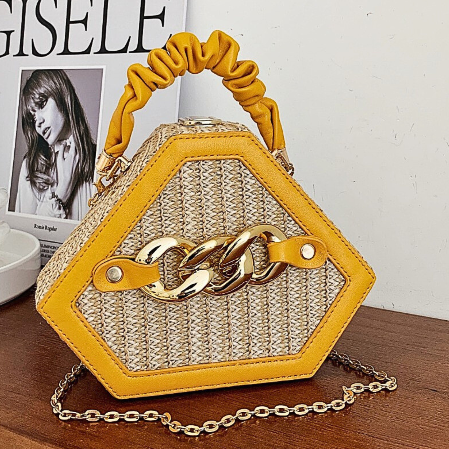 Prestige Velour Handbag