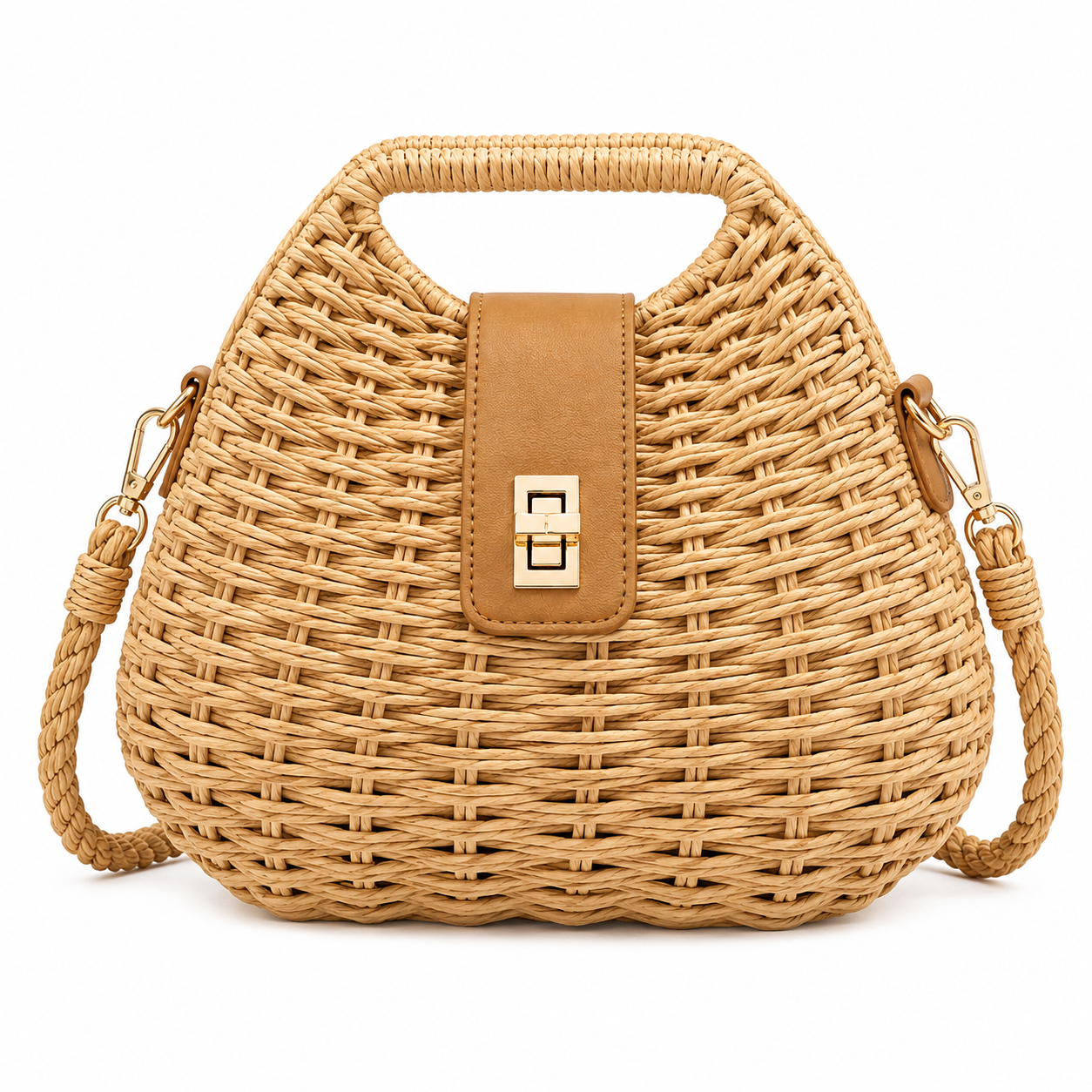 Solenne Weave Handbag