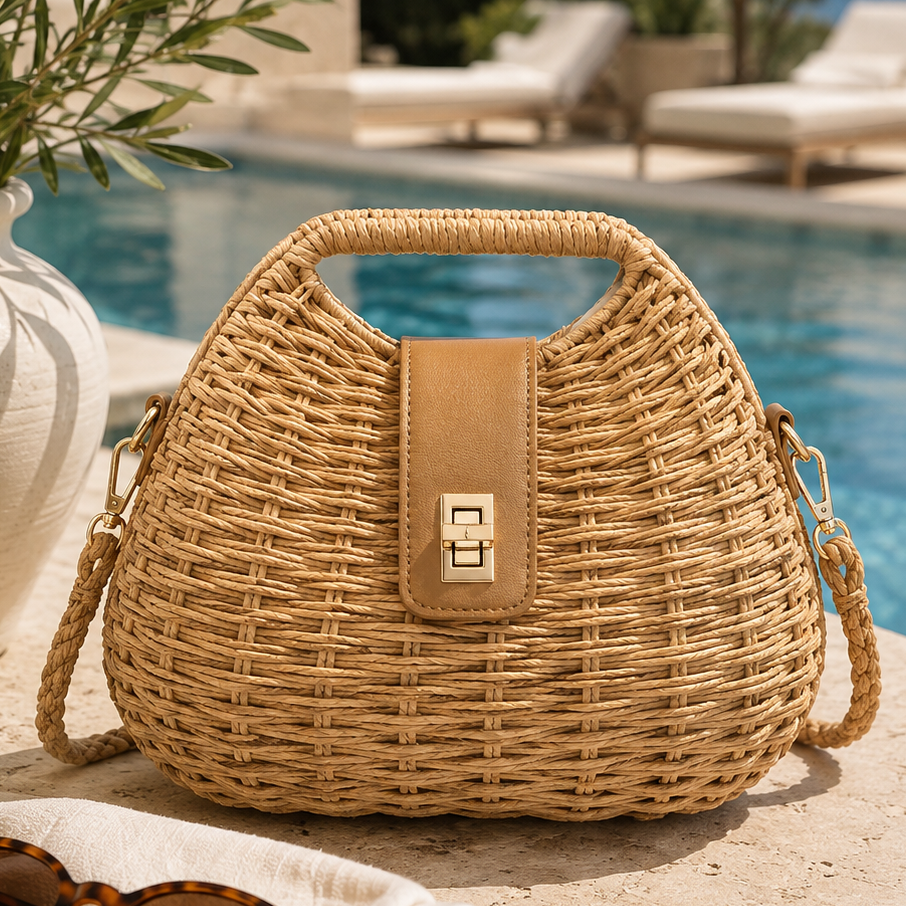 Solenne Weave Handbag