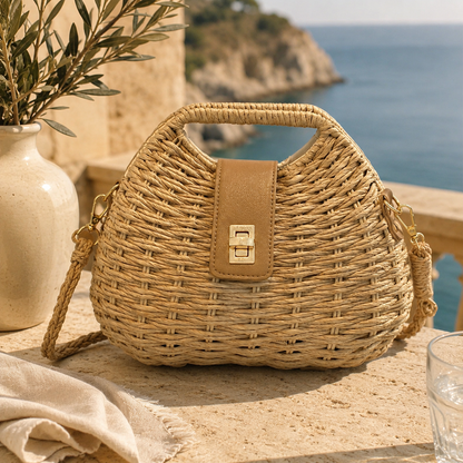 Solenne Weave Handbag