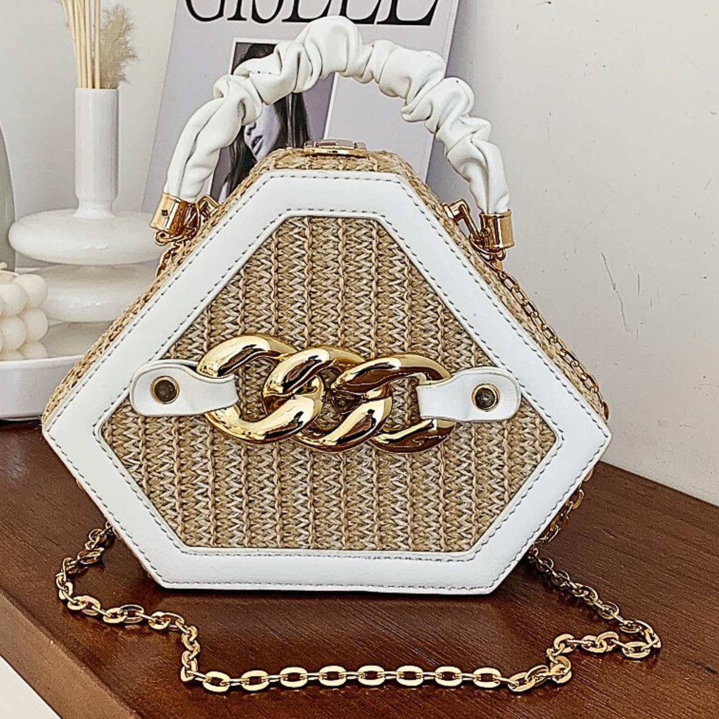 Prestige Velour Handbag