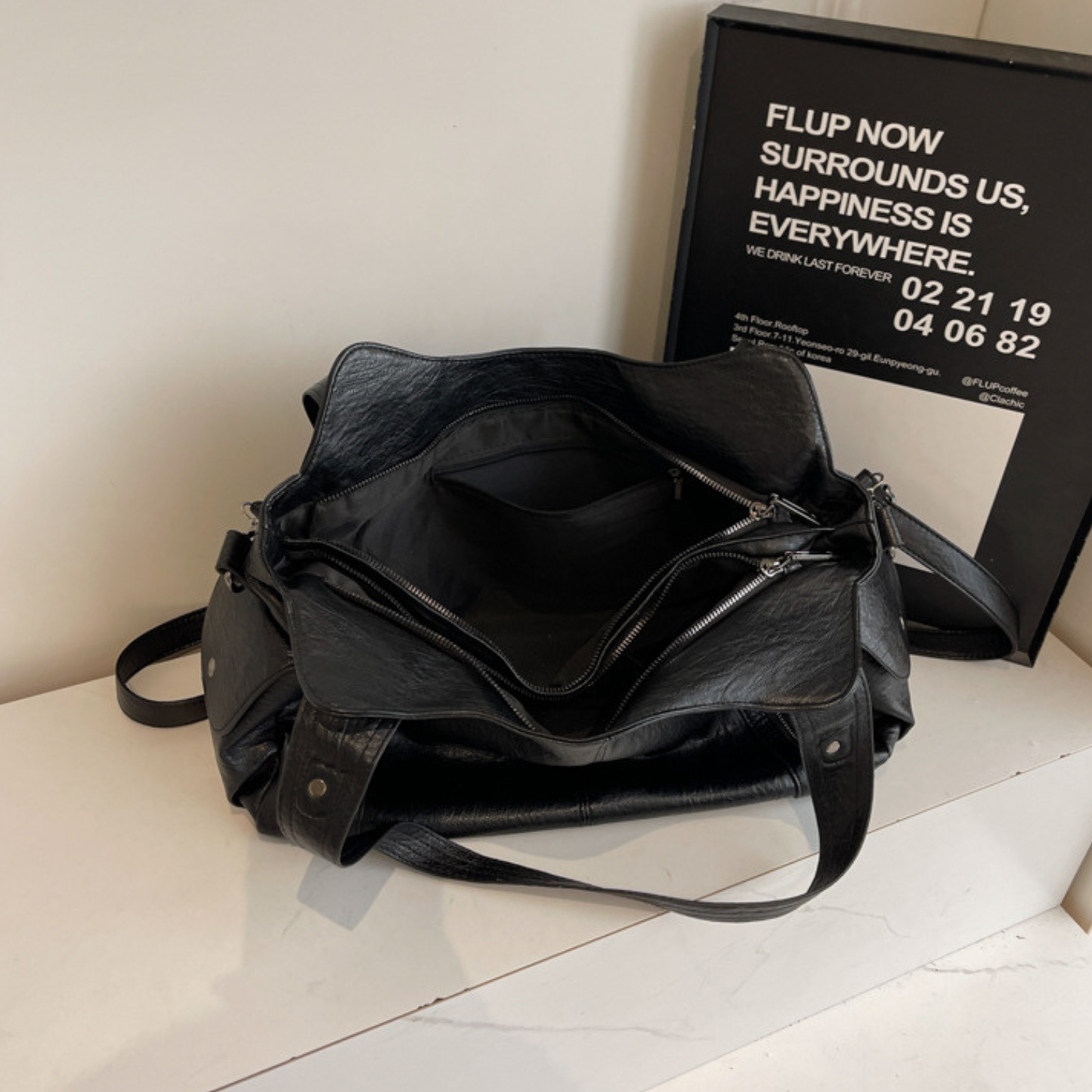 Camille Noire Handbag