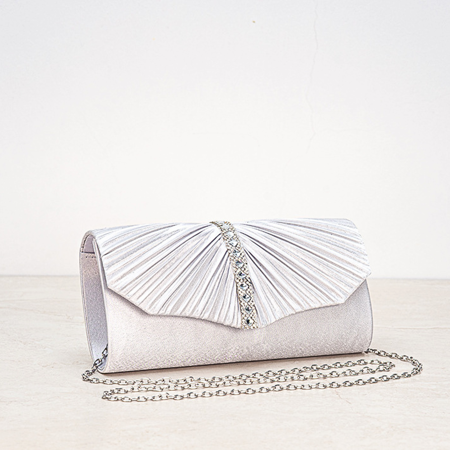 Satin Couronne Handbag