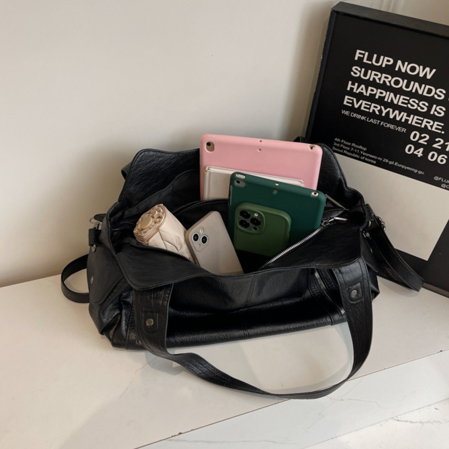 Camille Noire Handbag