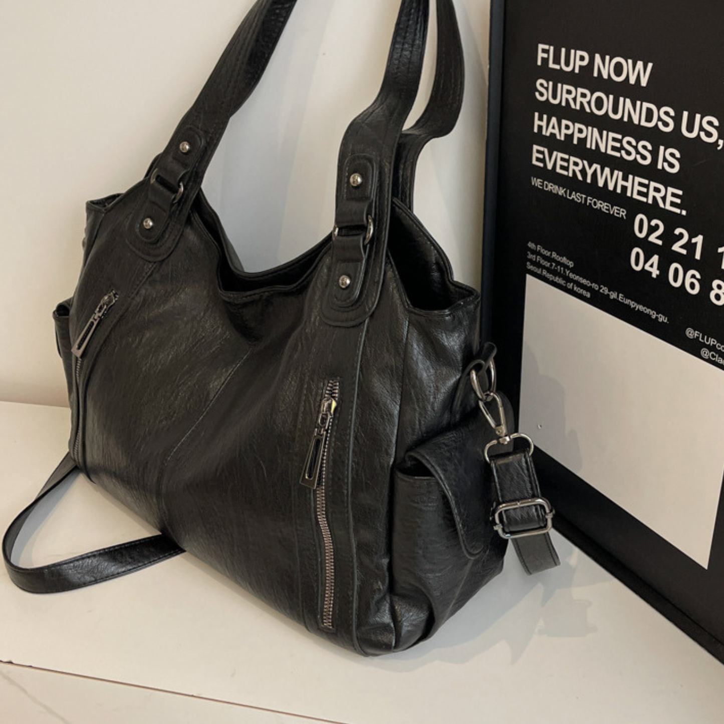 Camille Noire Handbag