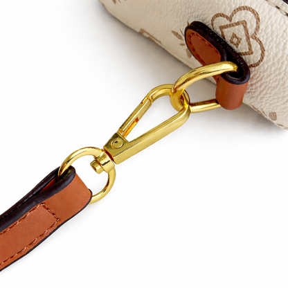 Rouge Élégance Handbag