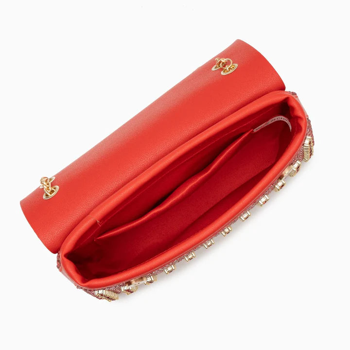 Prudence Diamond Clutch Bag