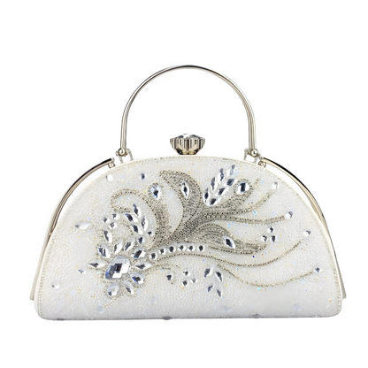 Jasmine Rhinestones Clutch Bag