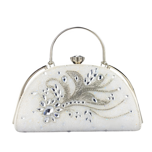 Jasmine Rhinestones Clutch Bag