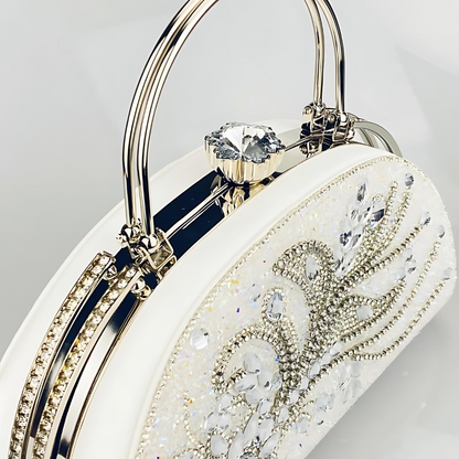 Jasmine Rhinestones Clutch Bag