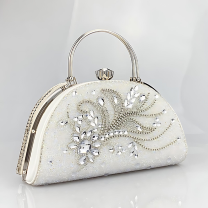 Jasmine Rhinestones Clutch Bag