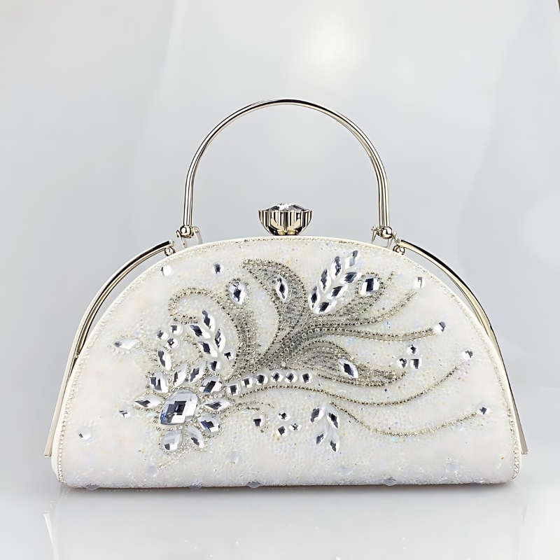 Jasmine Rhinestones Clutch Bag