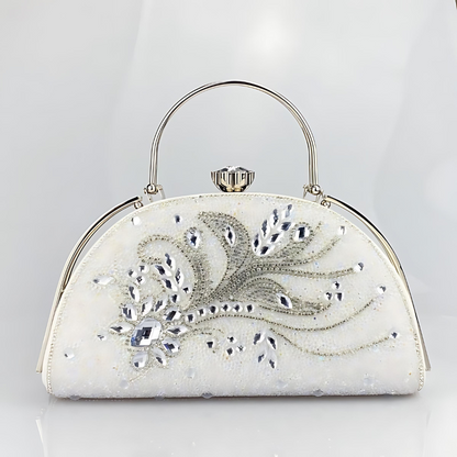 Jasmine Rhinestones Clutch Bag