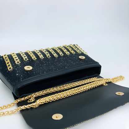 Lillian Gemstones Clutch Bag