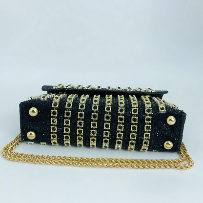 Lillian Gemstones Clutch Bag