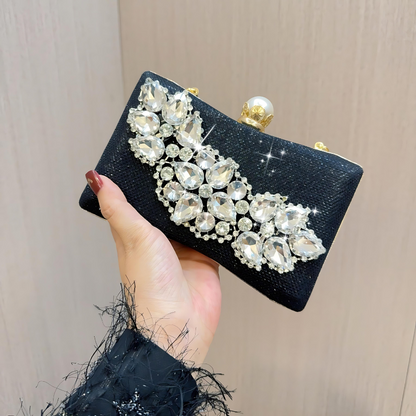 Ivy Diamond Clutch Bag