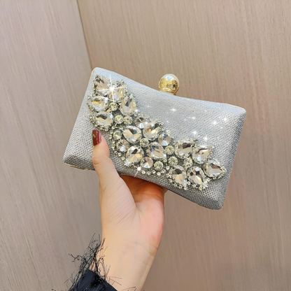 Ivy Diamond Clutch Bag