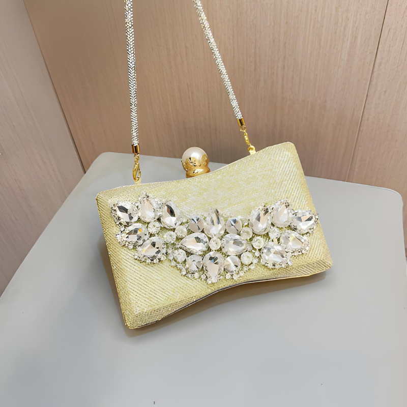 Ivy Diamond Clutch Bag