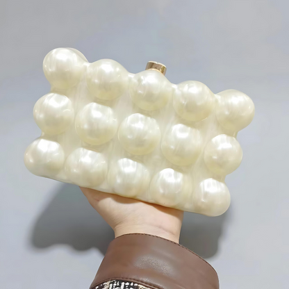 Nadine Acrylic Clutch Bag