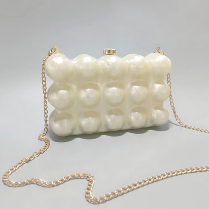 Nadine Acrylic Clutch Bag