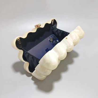 Nadine Acrylic Clutch Bag