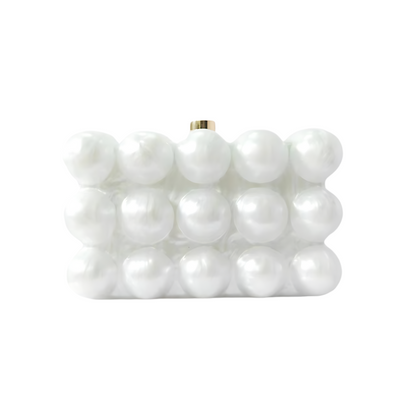 Nadine Acrylic Clutch Bag