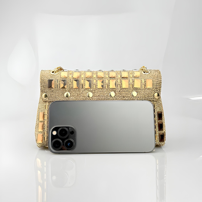 Serena Gemstones Clutch Bag