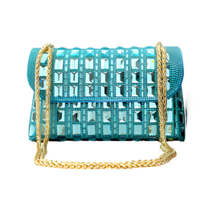 Serena Gemstones Clutch Bag