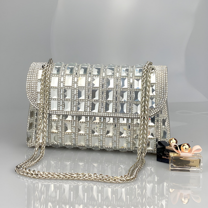 Serena Gemstones Clutch Bag