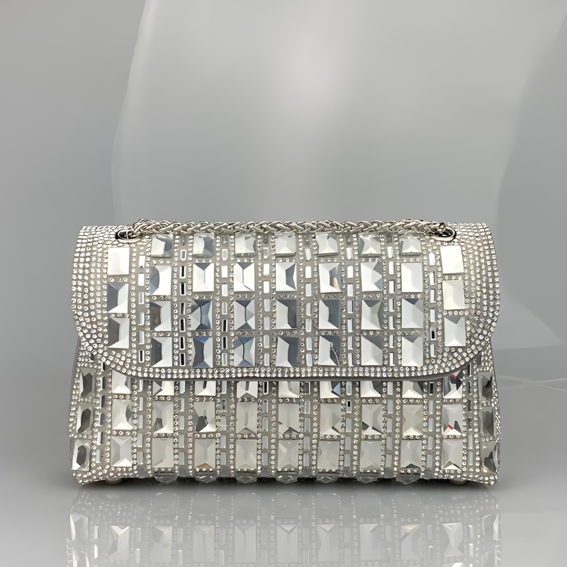 Serena Gemstones Clutch Bag