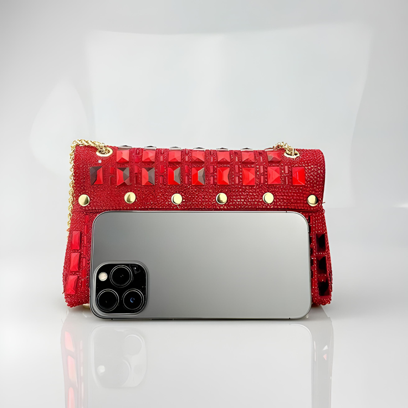 Serena Gemstones Clutch Bag