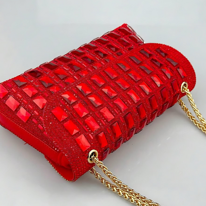 Serena Gemstones Clutch Bag