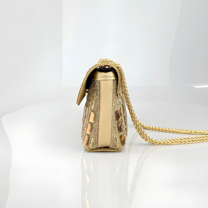 Serena Gemstones Clutch Bag