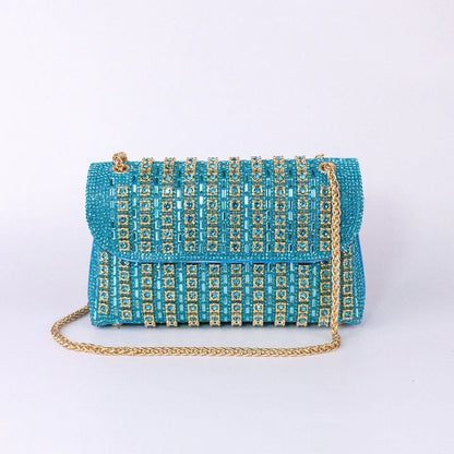 Lillian Gemstones Clutch Bag