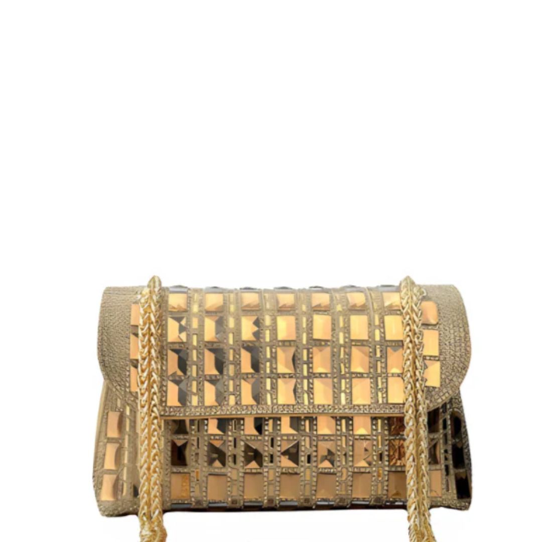 Serena Gemstones Clutch Bag