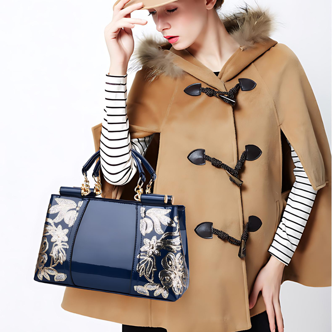 Golden Ember Handbag