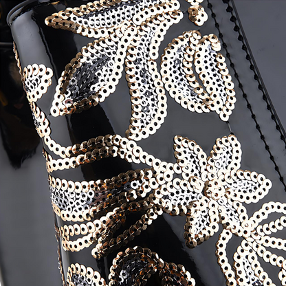 Golden Ember Handbag